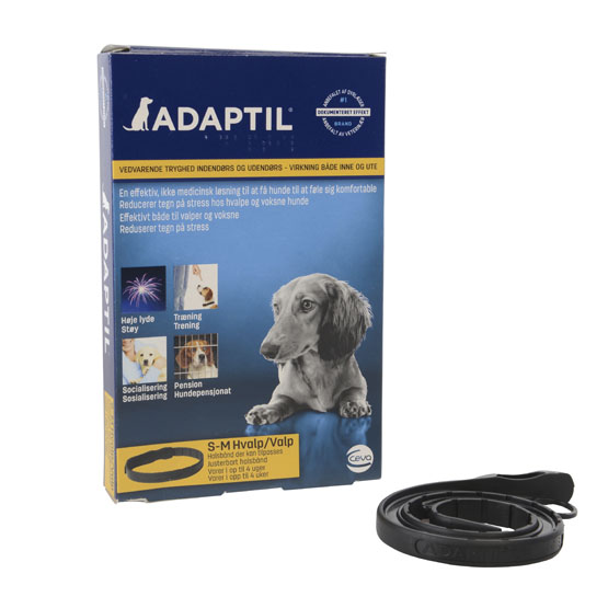 Adaptil Halsbånd S/M - Berolig din hund ved stressede situationer