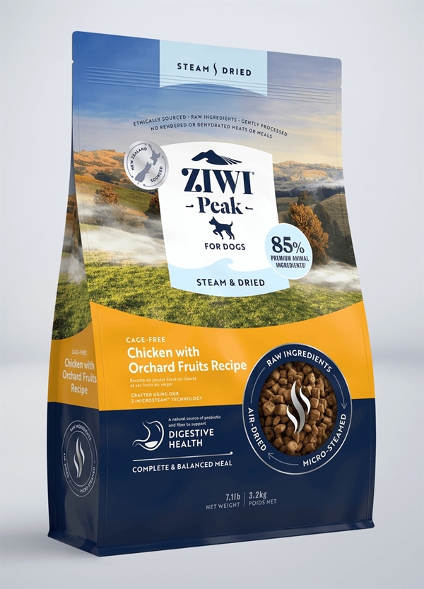 Ziwipeak Hundefoder - Dampet Kylling 3,2 Kg