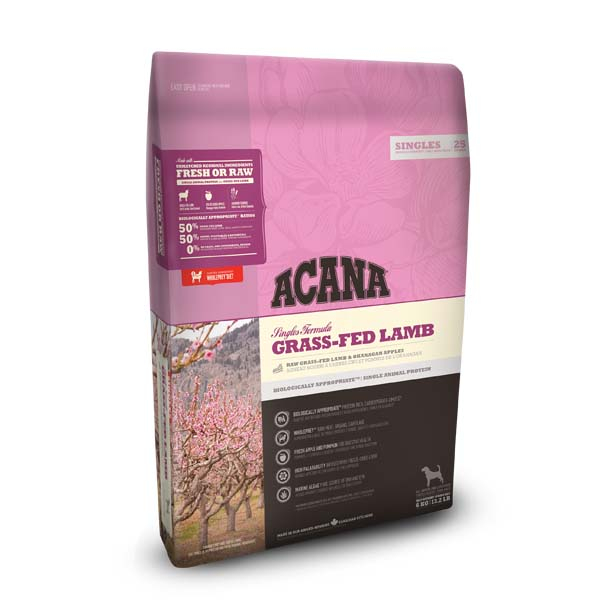 Acana Hundefoder med Græsfodret Lam 2 Kg - Tilbud!