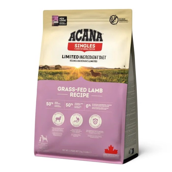 Acana Græsfodret Lam til Voksne Hunde - 2 Kg