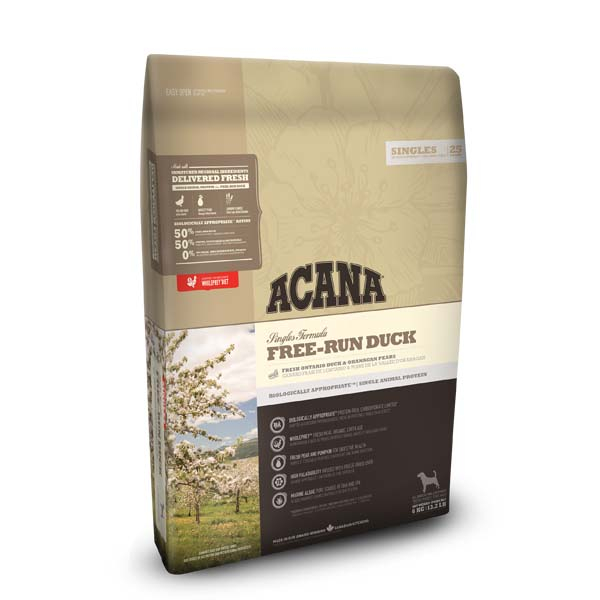 Acana Hundefoder med And - 6kg til Hundeglæde!