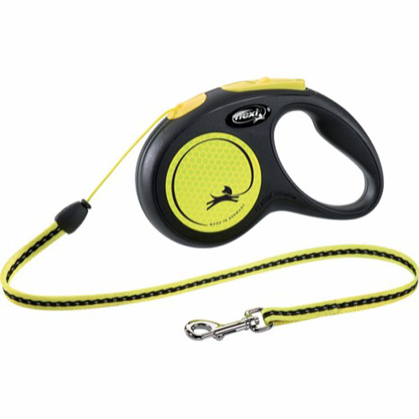 Flexi Neon Flexline 5m Hundesnor - Tilbud på hundeudstyr!