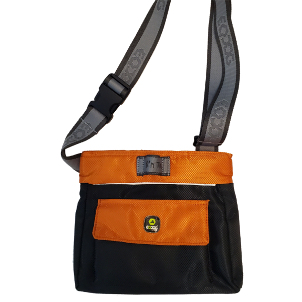 Eq Dog Click N Treat Godbidstaske - Praktisk Orange Model