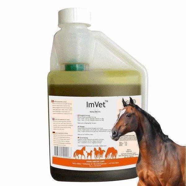Imvet Olietilskud til Heste - Kvalitet fra Vetcur BioTec