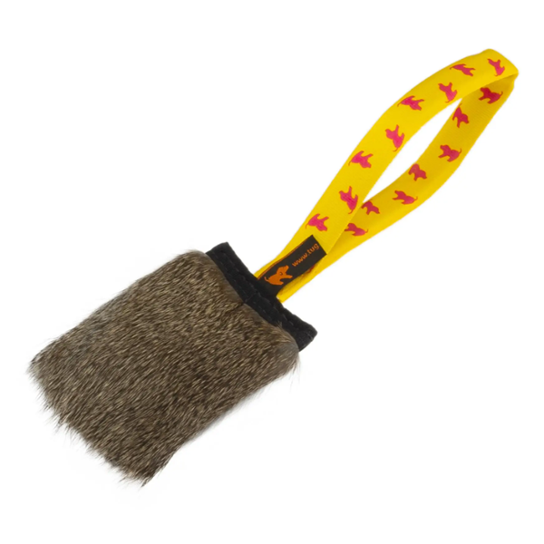 Tug E Nuff Kanin Skind Legetøj med Squeaker - Fantastisk!