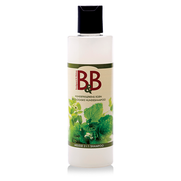 B B Økologisk Hundeshampoo Melisse 2i1 - 250 ml