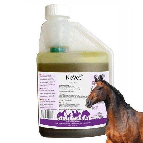 Nevet Olietilskudsfoder til Hest - Kvalitet fra Vetcur BioTec
