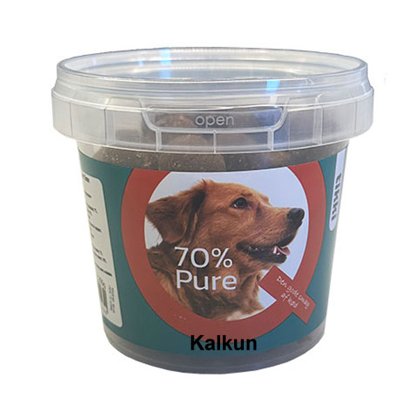 Hundegodbidder Tikki Pure Kalkun 200g - Lækre og Bløde!