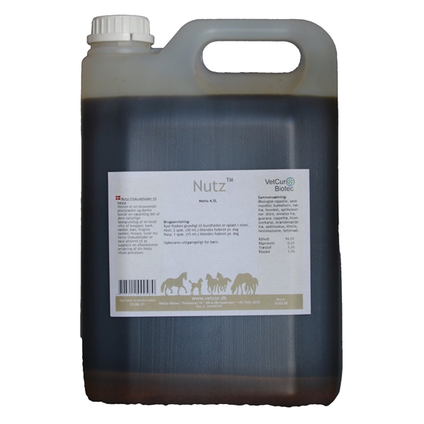 Nutz Til Hest 4,5 Liter Refill - Storkøb Tilbud!