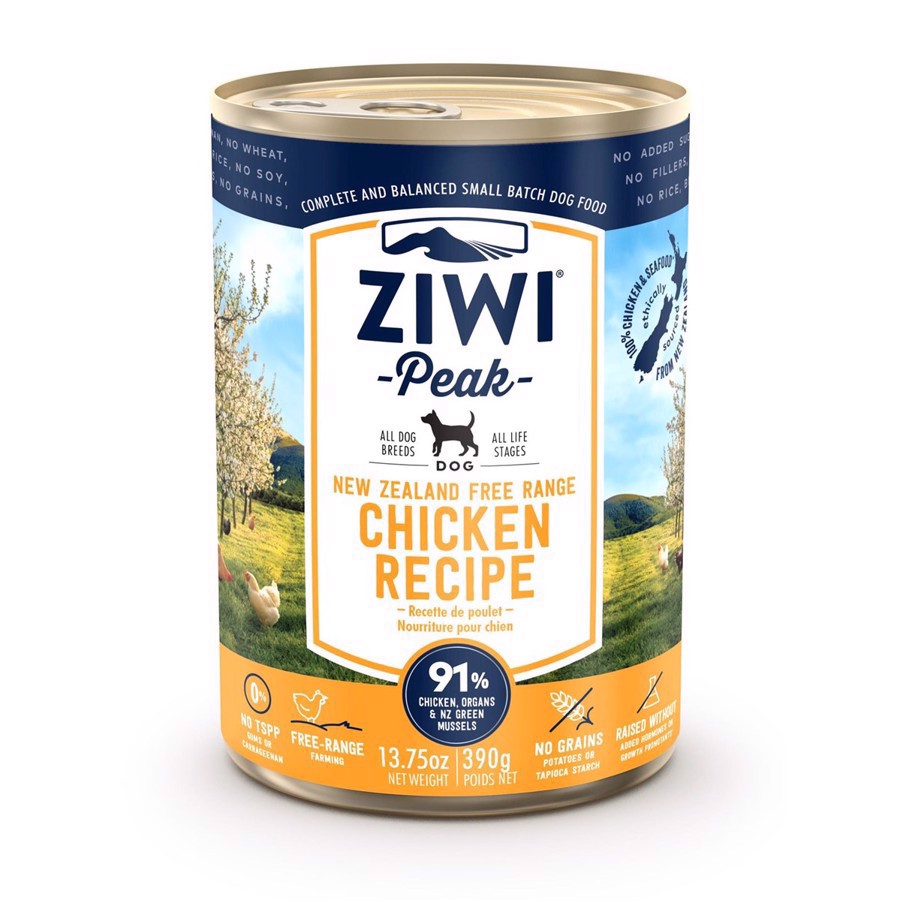 Ziwipeak Hundefoder med Kylling 390g - Fantastisk Tilbud!
